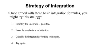 Methods of integration | PPTX