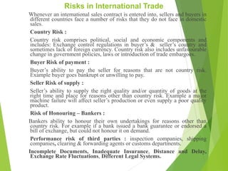 Methods of international trade payments | PPT