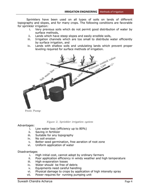 Methods of irrigation PDF
