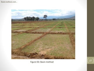 Methods of irrigation | PPTX