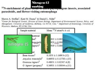 47
Nitrogen-15
marking
Nitrogen-15
marking
 