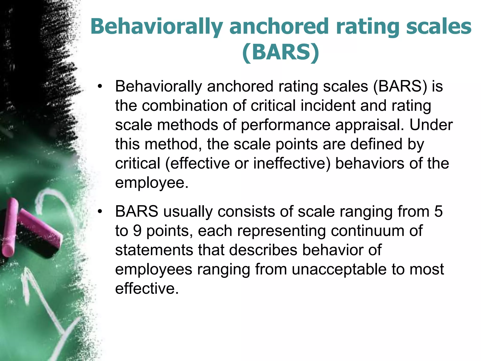 Methods of performance appraisal | PPTX