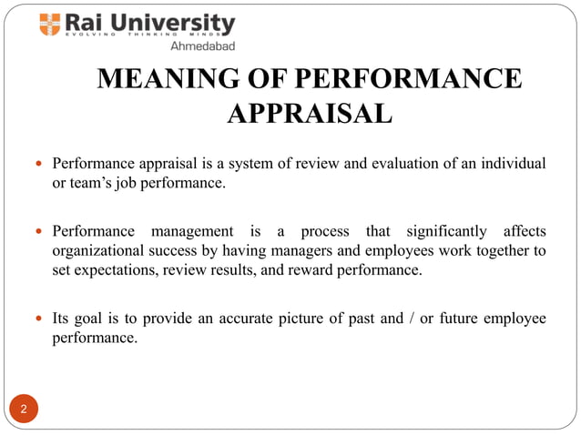Methods of Performance appraisal - Principles of Human Resource ...