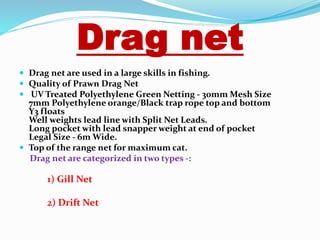 Methods of prawn fishing