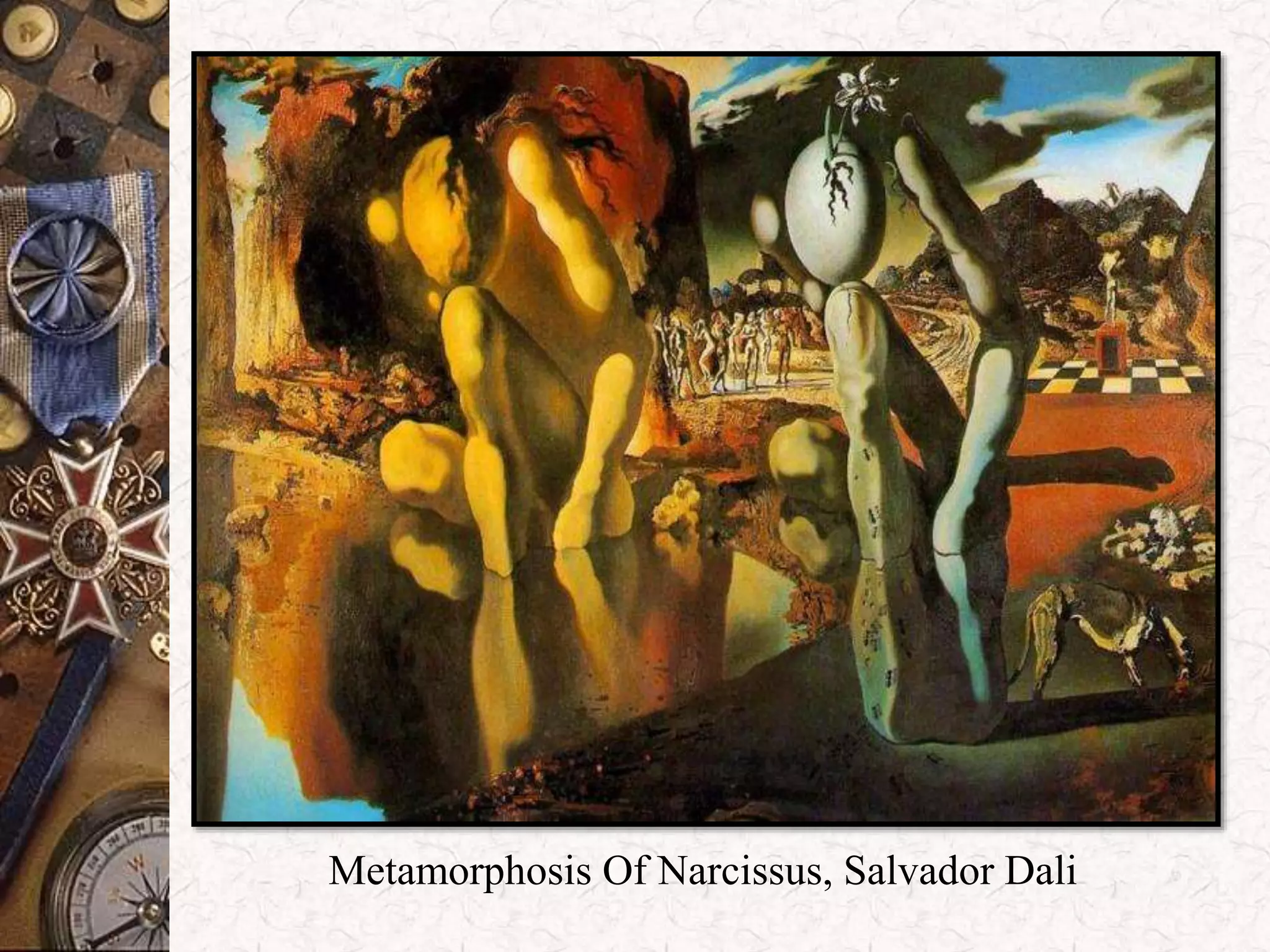 Metamorphosis Of Narcissus, Salvador Dali 
 