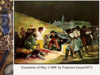 Executions of May 3,1808 by Francisco Goya(1857) 
 