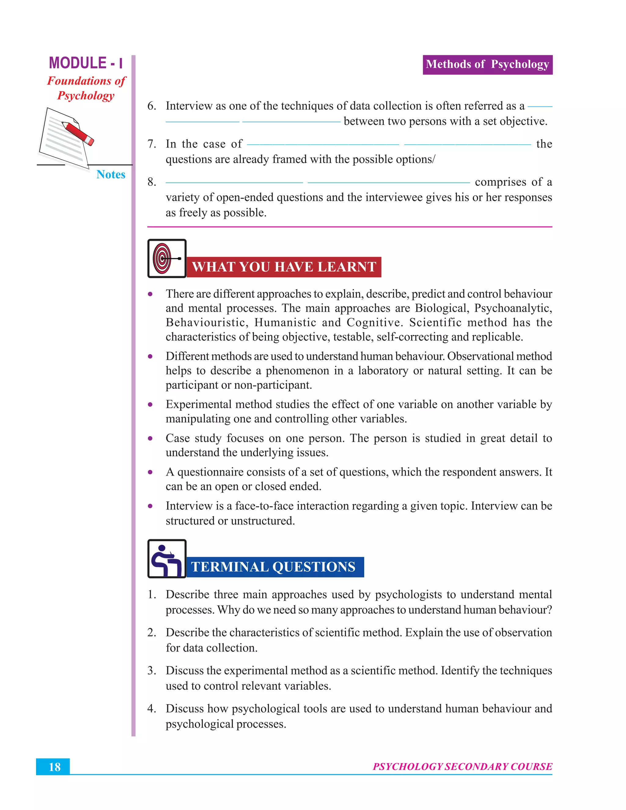 Methods of psychology | PDF