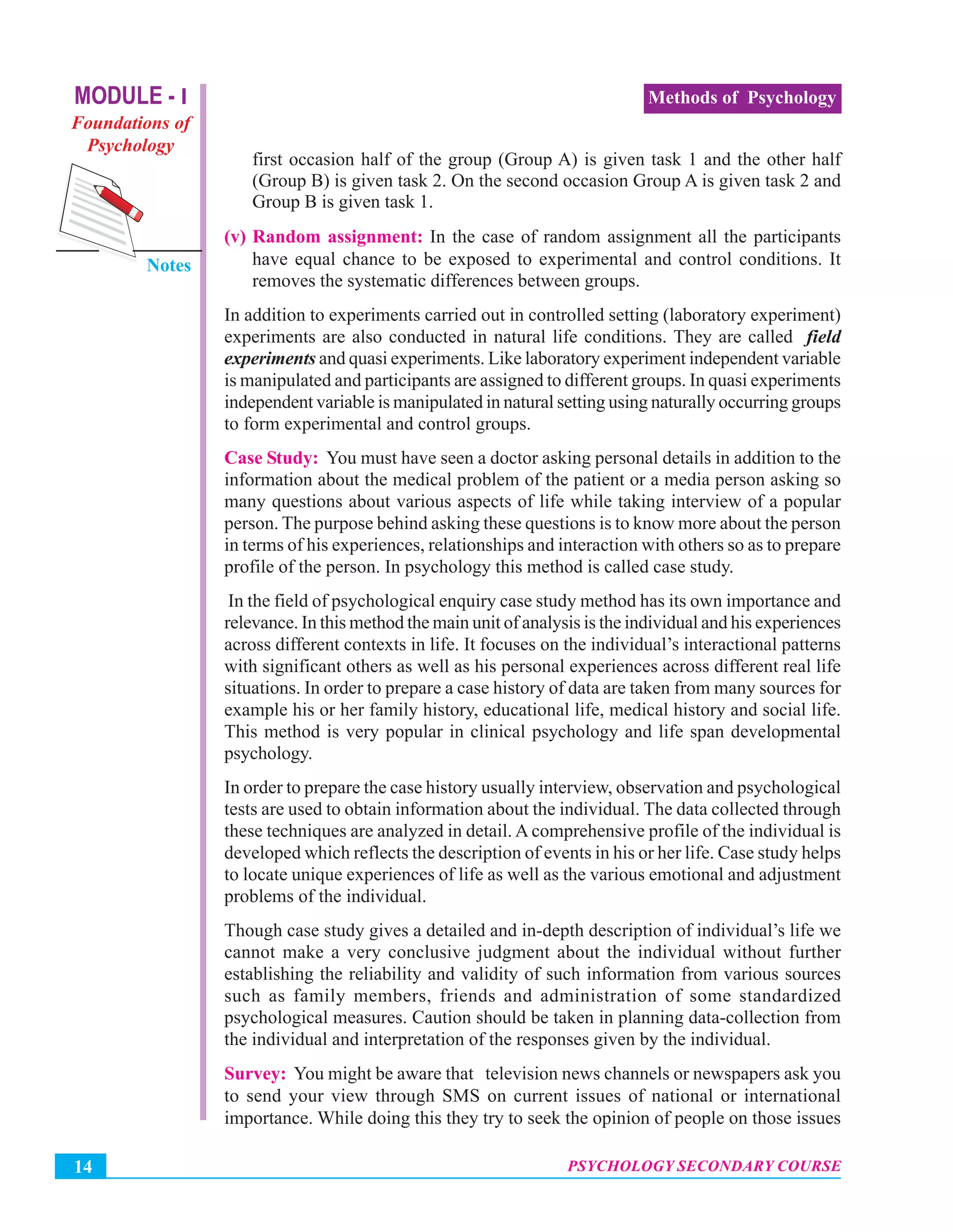 Methods of psychology | PDF