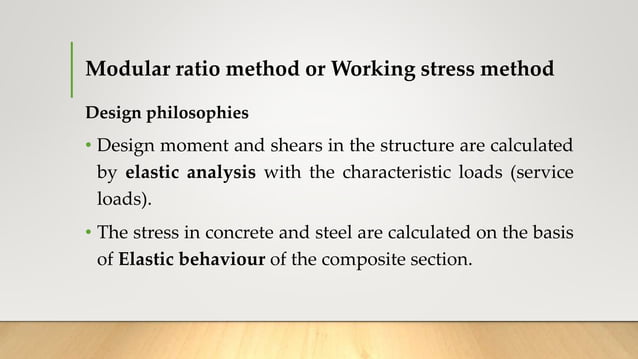 Methods of rcc design | PPTX