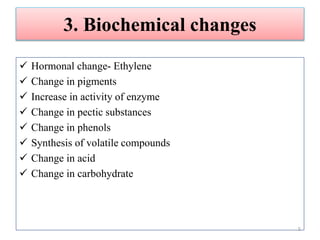 Role of ethylene in fruit ripening | PPTX