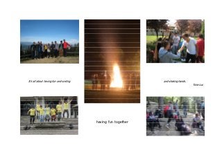 It's all about having fun and smiling
having fun together
and shaking hands.
Tone Loc
 