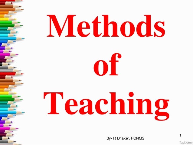 presentation for method of teaching