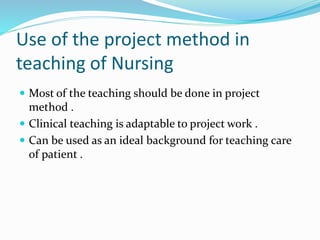 Methods of teaching Project | PPTX