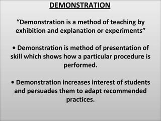 Methods of Teaching