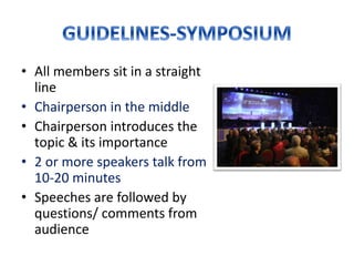 Methods of Teaching- Seminar and  Symposium Slide 24