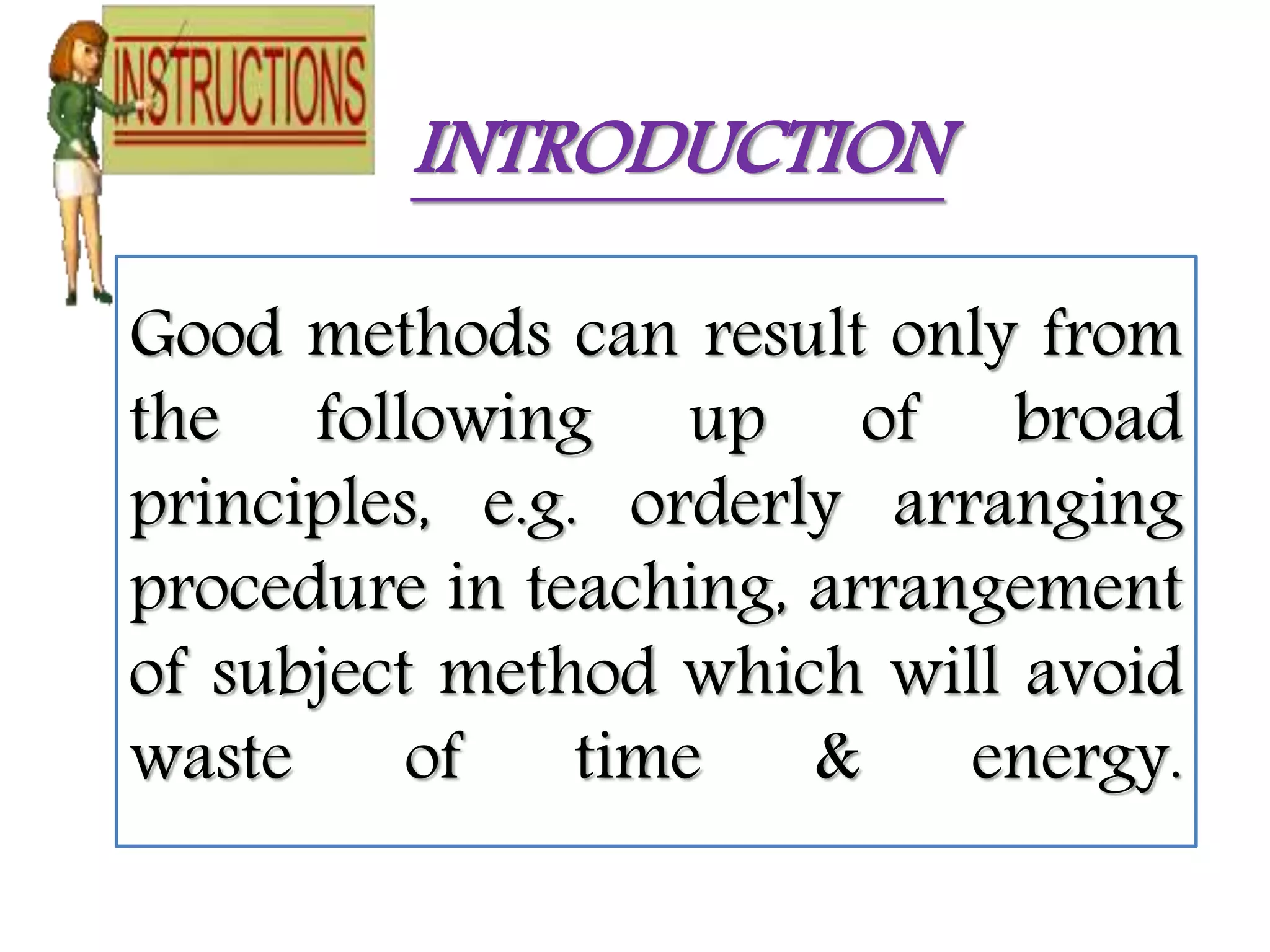 Methods of teaching (CET) | PPTX