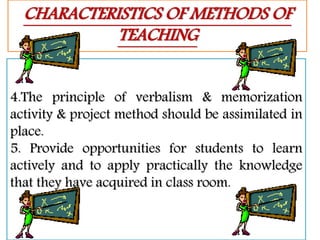 Methods of teaching (CET) | PPTX