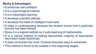 Math Merits Methods of teaching mathematics | PPTX