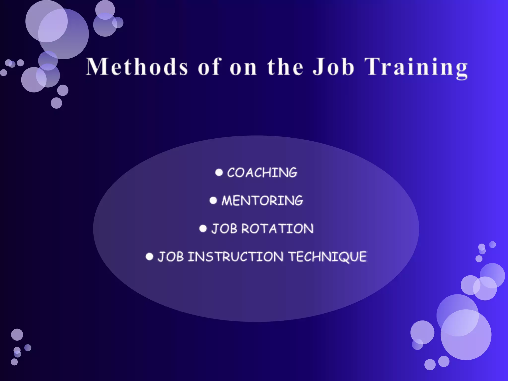 Methods Of Training | PPTX