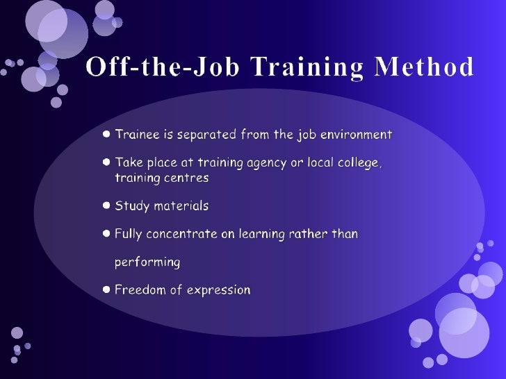Methods Of Training
