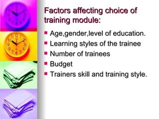 Methods Of Training And Development | PPT