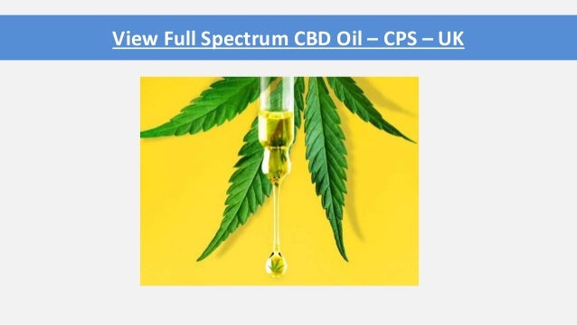View Full Spectrum CBD Oil – CPS – UK
 