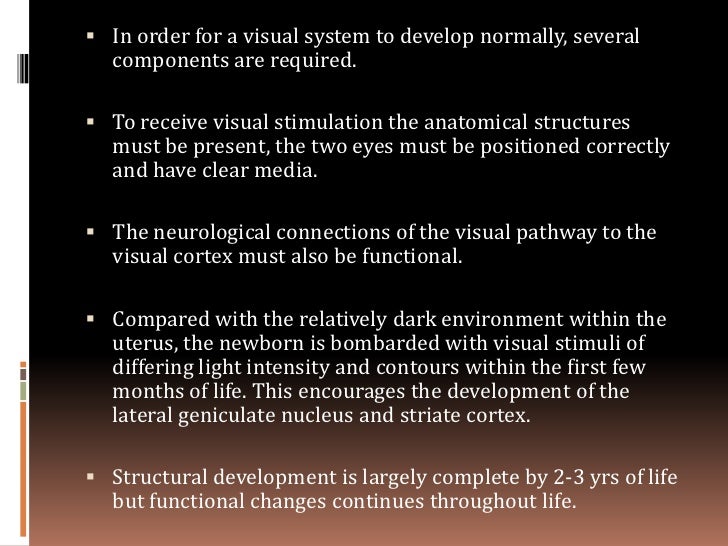 Methods Of Visual Acuity Testing In Preverbal Children
