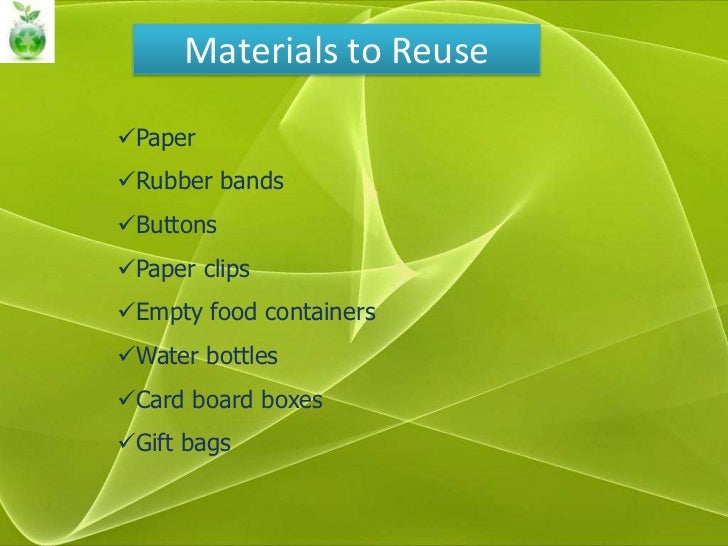Methods of waste disposal reduce, reuse , recovery, recycle