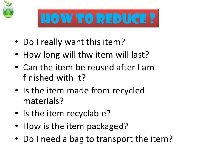 Topics For Synthesis Essay Water Bottles Modest Proposal Essay Examples also Buy An Essay Paper Methods Of Waste Disposal Reduce Reuse Recovery Recycle Compare And Contrast Essay Topics For High School