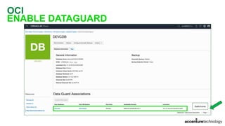 OCI
ENABLE DATAGUARD
 