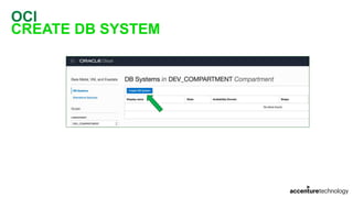 OCI
CREATE DB SYSTEM
 
