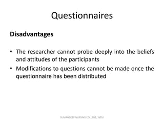 Methods & tools for data collection | PDF