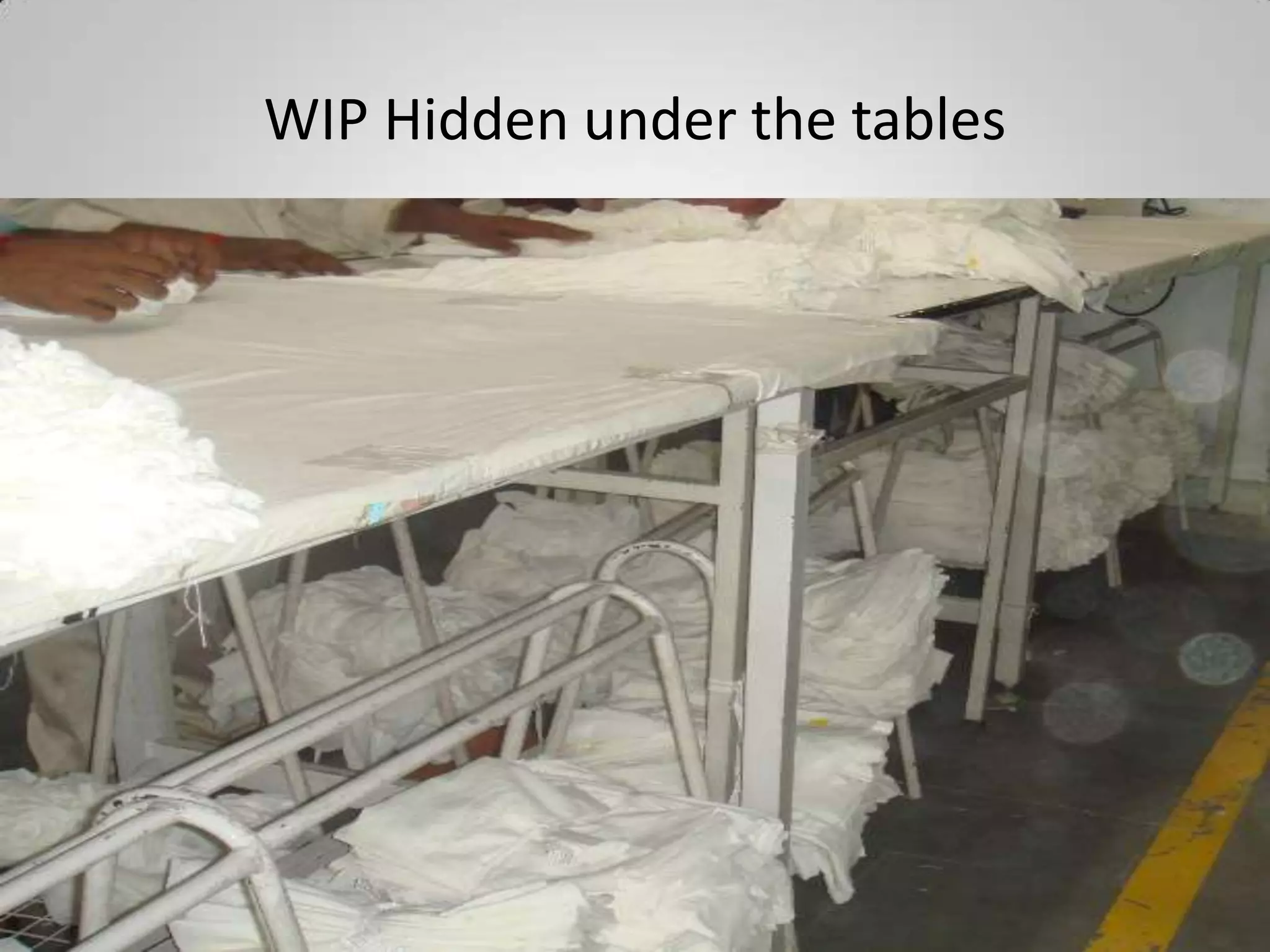 WIP Hidden under the tables
 