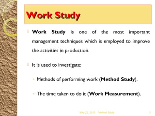 Method study | PPT