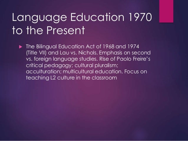 an analysis of the bilingual education act The act was originally the bilingual education/elementary and secondary education act of 1964-5 the act mandates that each state must measure every public school student's progress in reading and math from the third grade through the eighth grade. an analysis of the bilingual education act The act was originally the bilingual education/elementary and secondary education act of 1964-5 the act mandates that each state must measure every public school student's progress in reading and math from the third grade through the eighth grade.