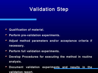 Method validation for drug substances and drug product _remodified_2014 ...