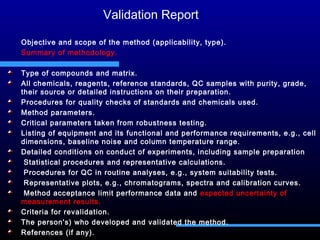 Method validation for drug substances and drug product _remodified_2014 ...