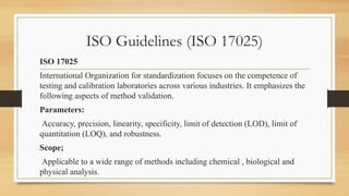 Method Validation Guidelines-2.pptx ISO ICH and USP | PPT