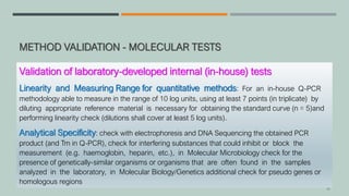 Method Validation in Medical Laboratory.. | PDF