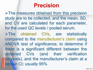Laboratory Method Verification, March 2017 | PDF