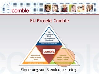 EU Projekt Comble Förderung von Blended Learning  