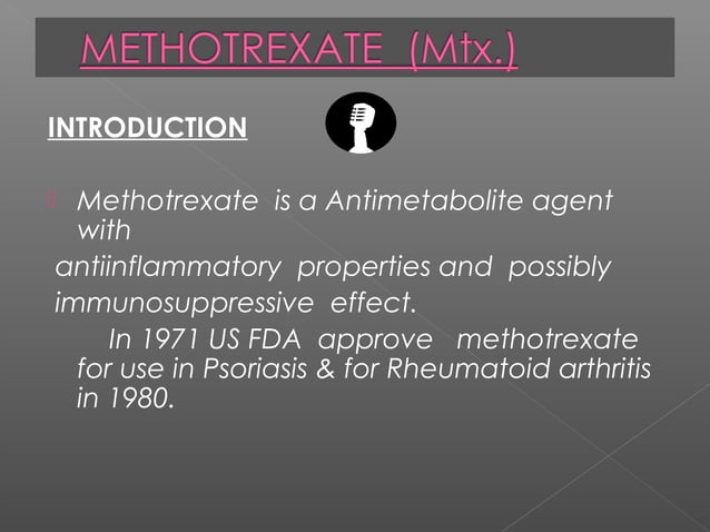 Methotrexate