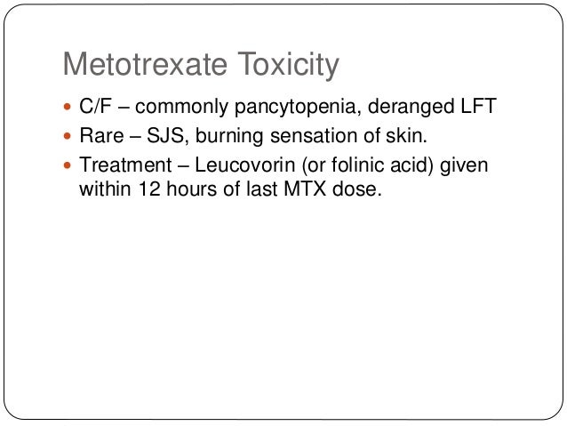 Methotrexate in dermatology