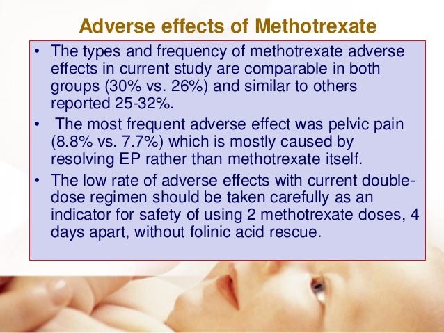 Methotrexate For Ectopic Pregnancy What To Expect