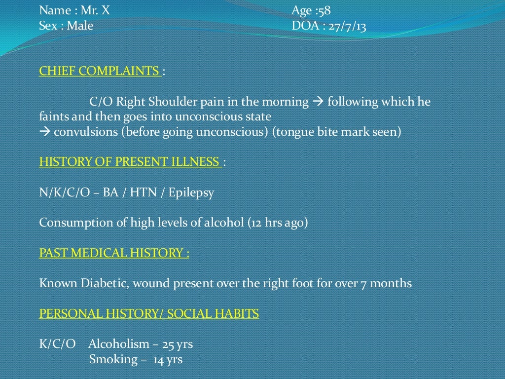 Methyl alchohol poisoning