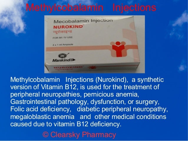 Methylcobalamin Injections Nurokind