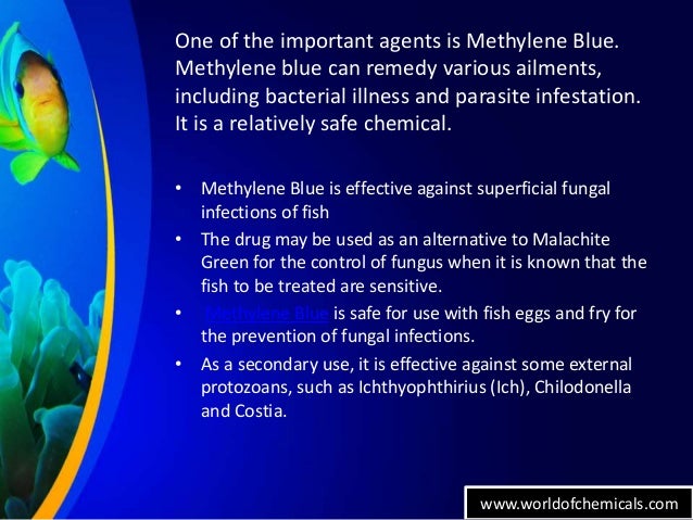 Methylene Blue A Chemical For Treating Aquarium Fish