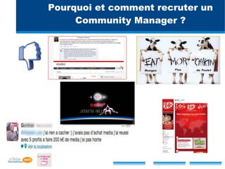 Pourquoi et comment recruter un
     Community Manager ?
 