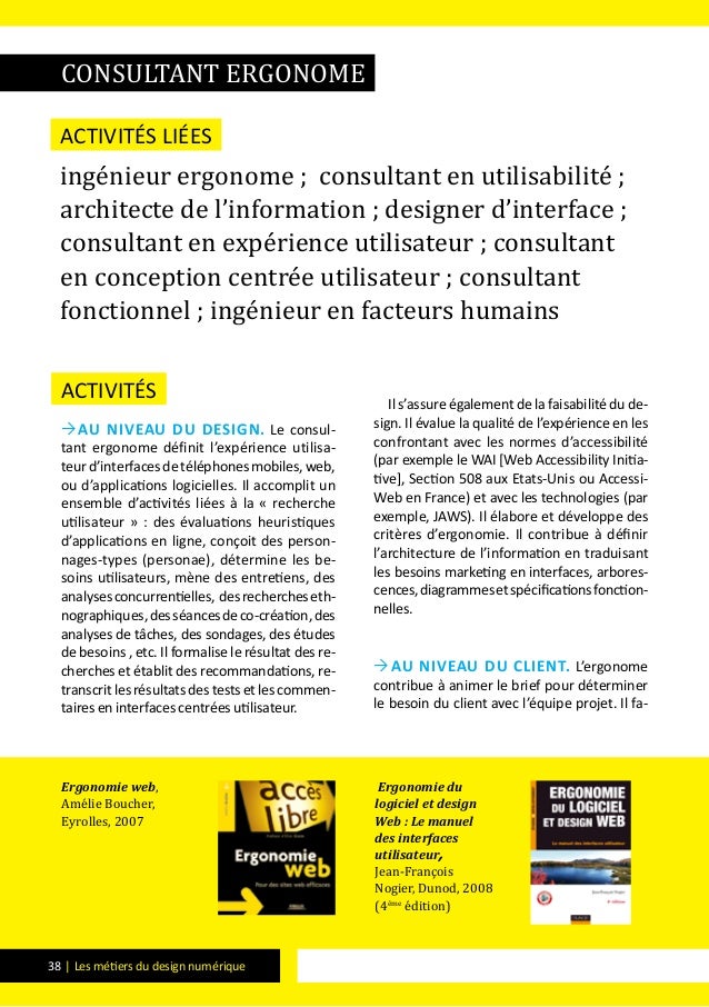 Metiers Design Numerique 2009 - 