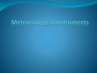 Mets Instruments Met instrument | PPTX